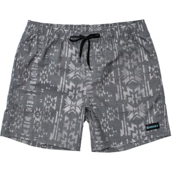 Hooey Men's Bigwake Grey Aztec Board Short